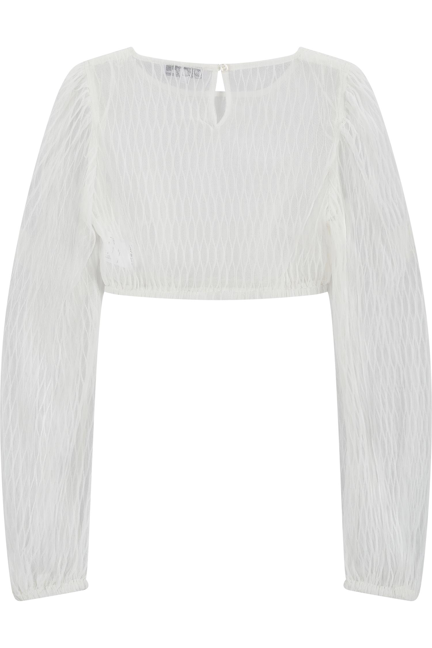 Dirndlbluse Böhen von MarJo in Creme